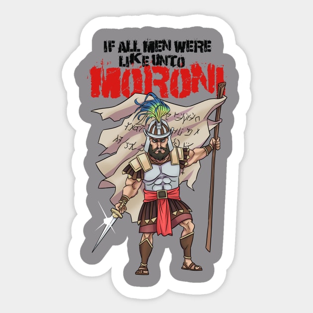 Like Unto Moroni Sticker by WithCharity